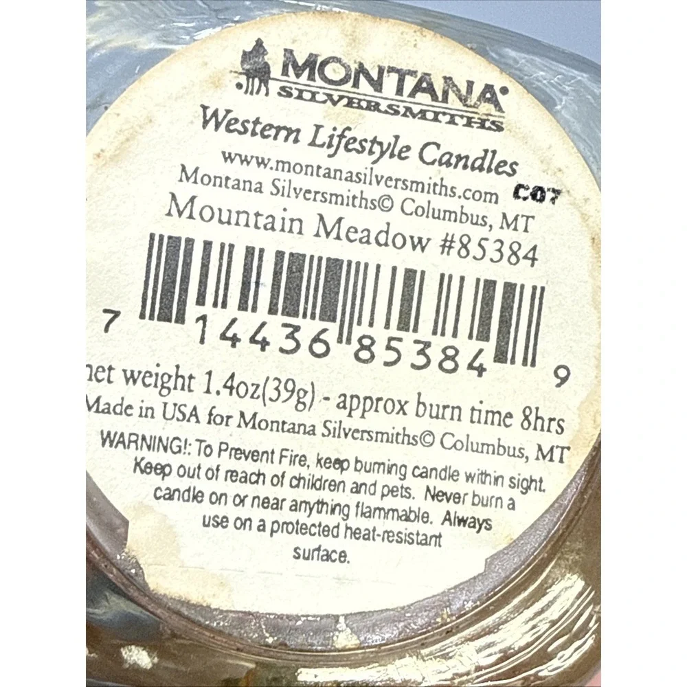 Montana Silversmith Western Votive Candles 3D Emblems